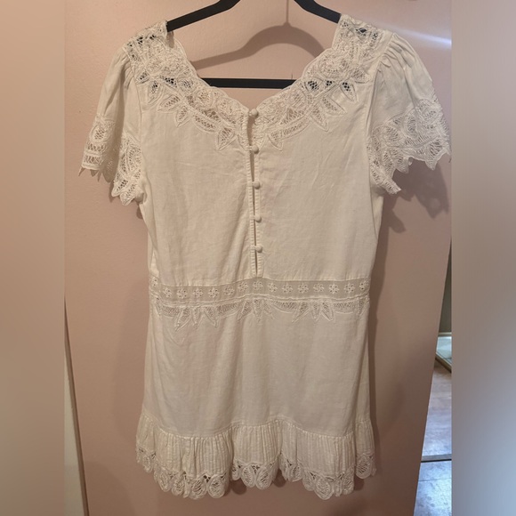 NWT LoveShackFancy Thara Dress in True White size XS - Picture 4 of 5